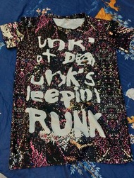 長身冰絲滑面T shirt