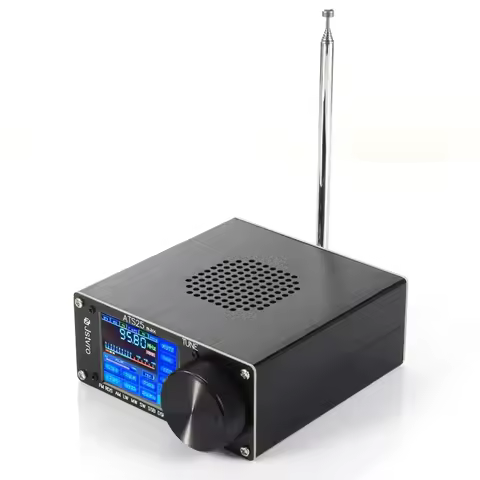 New 2024 ATS25 Max Si4732 All Band Radio Receiver FM RDS AM LW MW SW SSB DSP Receiver + 2.4" Touch S