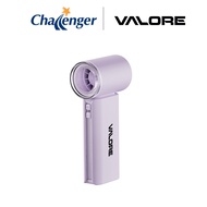 Valore FA-018 Foldable Handheld Fan - (Purple/White)