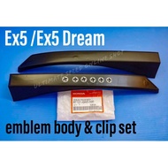 Ex5 /Ex5 Dream emblem frame body and clip