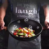 [Ready Stock ]Germany  Medical Stone Non-stick Frying Pan/Soup Pan/ Cooking Wok 36cm-40cm All Suitab