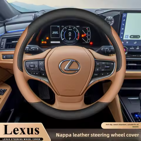 Leather Car Steering Wheel Cover for Lexus Is Es Es300h Rx Lbx Es350h Rx350 Rx500h Nx350h Nx450h Lx6
