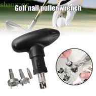 SHANRONG Golf Spike Wrench Portable Golf Accessories For Golf Shoe with Bit Ratcheting Spikes Remove