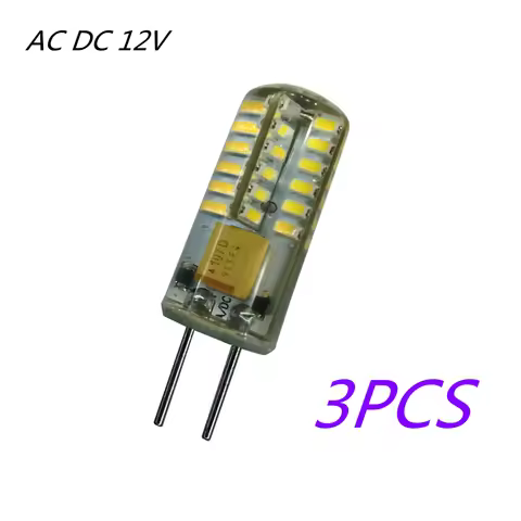 3PCS AC DC 12V G5.3 12V LED blue G6.35 12V blue G8 12V LED blue GY6.35 12V LED red G5.3 LED 12V gree