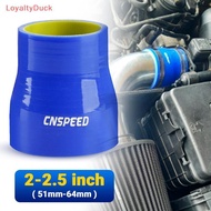 [LoyaltyDuck] 2"- 2.5" 51mm To 64mm Silicone Hose Straight Reducer Joiner Coupling Adapter Intercool