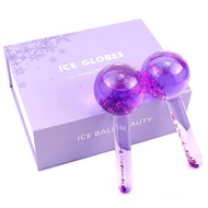 Large Beauty Ice Hockey Energy Beauty Crystal Ball Facial Cooling Ice Globes Water Wave Face and Eye Massage Skin Care 2pcsBox