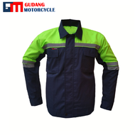 Baju Safety Proyek/Wearpack Safety/Wearpack Modist Common/Baju bengkelSeragam Proyek Semi Jaket Hija