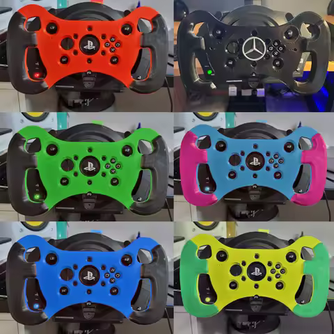 Customized 3D Printed PLA Sim Wheel mod for Thrustmaster T300RS GT Edition Sim Wheel