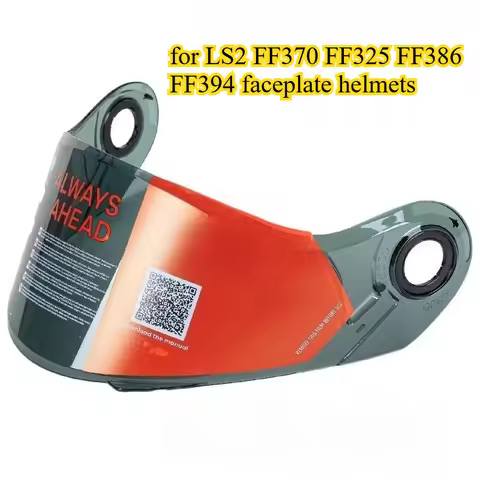 For LS2 FF370 FF394 FF325 Flip Up Helmet Lens Windshield UV Block Motorcycle Riding Accessories