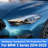 For BMW 2 Series F22 F23 F44 G42 Car Exterior Headlight Anti-scratch Front Lamp Transparent TPU Prot