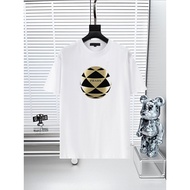 2026 Baru PRADA Lelaki dan Wanita Bercetak T-Shirt Lengan Pendek Komuter T-Shirt Sukan T-Shirt Gaya 