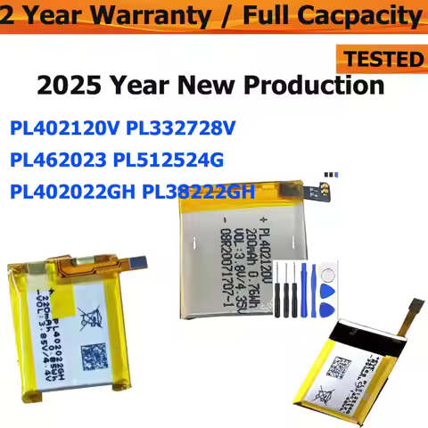 Original PL462023 PL512524G PL402120V PL332728V PL402022GH PL38222GH Battery For Huami AMAZFIT GTS2/
