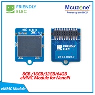 【Hottest Trends】 Emmc Module 8gb 32gb 64gb 16gb For Nanopi M4 Neo4 Rk3399 Emmc-Microsd Tf Adapter