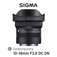 【for SONY E接環】SIGMA 10-18mm F2.8 DC DN | Contemporary 超廣角變焦鏡頭 公司貨/ FOR SONY E-MOUNT