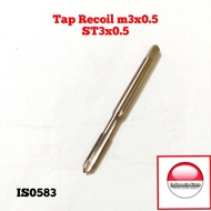Tap recoil m3x0.5 hand tap ST3x0.5
