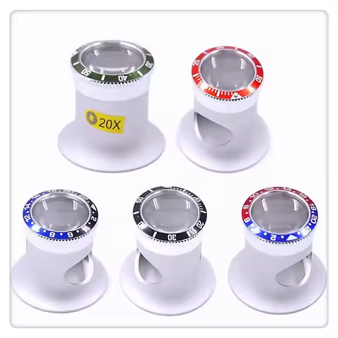 3X/4X/5X/10X/15X/20X Watch Repair Magnifier Watch Repair Eyepiece Jewelry Appraisal Magnifier Eye Ma