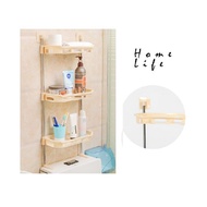 Toilet Rack 3 Tier Organizer Wc Tissue Soap Toilet Bathroom - Gray