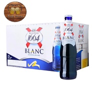 Kronenbourg 1664 Blanc Wheat Beer 330ml 24s Pint Bottle, FAST DELIVERY
