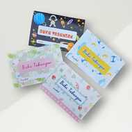 SAVINGS BOOK/CHILDREN'S PROBLEMS/ STUDENT SAVINGS BOOK/CONNECTING BOOK/MOTIF SAVINGS BOOK