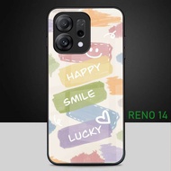 Softcase Glossy Glasshp For OPPO RENO 14 - Case hp RENO 14 - OPPO RENO 14 -A95 Mobile Phone Case