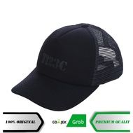Original Trucker Cap Black T123C Logo HD Mesh Hat