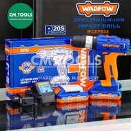 WADFOW WCDP522 20V 1.5AH LI-ION IMPACT DRILL / 20V Impact Drill / Impact Drill / Cordless Impact Dri