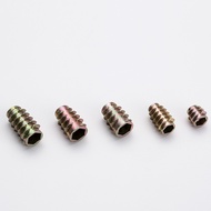 New Zinc Alloy Trapezoidal Nut Three-in-One Embedded Nut Inner Outer Thread Nut