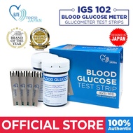 Indoplas Elite Tokyo Japan IGS102 Blood Glucose Meter Glucometer Test Strips - 50 pcs (1 box)