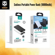 Sodinos SD-R11 Fast Charge 10000 mah Powerbank multiple pot quick charging android iphone LED Torchl