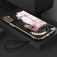 Casing HP For Samsung Galaxy A11 M11 Case Casing Lucky Words Pattern Casing Casing Casing Silicone S