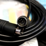 8-pin Mini DIN wire for 8-pin MD8 male PLC cable for RS422 port PLC. Copper core wire. Visca wire