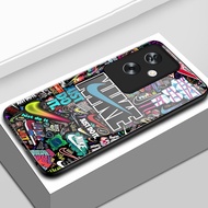 Case For OPPO A79 5G A2 5G Trendy Brand Phone Shockproof Glass Shell OPPO A79 5G Casing