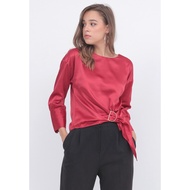 ODIVA Amelia Blouse Red