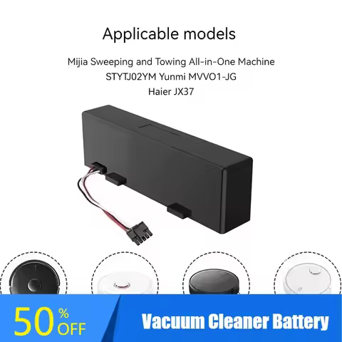 2800-3500mAh STYTJ02YM Battery 14.8V for Xiaomi Mijia Vacuum Cleaner Mi Robot Vacuum-Mop for Haier J