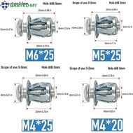 [babyko] Expansion Screw, Pack of 20 Petal Nuts with Screw Petal Shape Metal Nut Petal