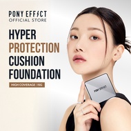PONY EFFECT OFFICIAL Hyper Protection Cushion Foundation SPF 50+ / PA++++ (3 Colors) - Mask Proof | 