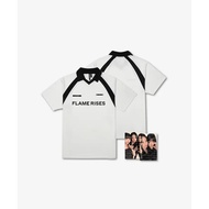 LE SSERAFIM 2023 TOUR FLAME RISES GOODS JERSEY S/S T-SHIRT WHITE