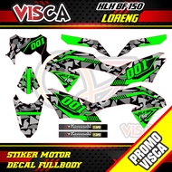 Decal Klx Bf Full Body Keren Stiker Klx 150 Bf Keren Decal Klx 150 Bf Full Body Terbaru Dekal Klx 15