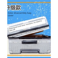 luggage luggage wheel cover Gelenti Luggage Case Protective Cover Free Transparent Suitcase Luggage 