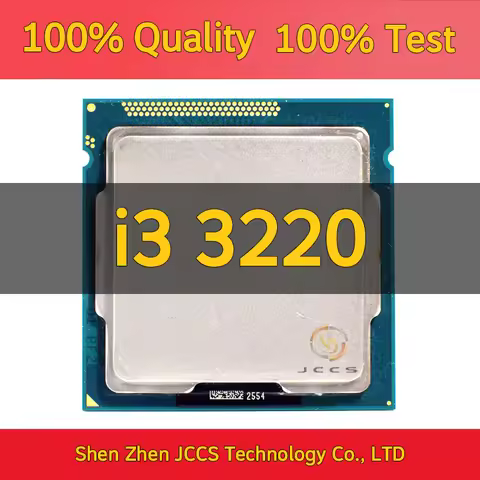 10pcs/Lot Used Core i3 3220 Processor Dual Core 3.3GHz LGA 1155 TDP 55W 3MB Cache With HD Graphics D