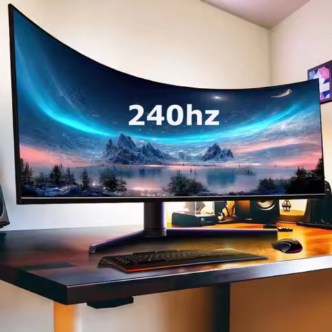 New 5K 49-inch ultra-wide screen LCD 144 Hz curve gaming computer monitor