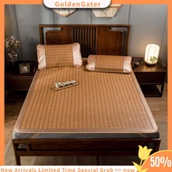 GoldenGater 【READY STOCK】Summer Rattan Mattress Cooling Sleeping Pad 90150180CM Bamboo Mat Tikar Rot