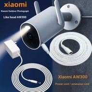 Outdoor Camera AW300 Xiaomi Power Extension Cord Adapter 4.0 Female 5m 6m Connector Mla8