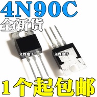 3PCS Original FQP4N90C 4N90 DIP 铁头 TO-220 MOS场效应管 4A900V