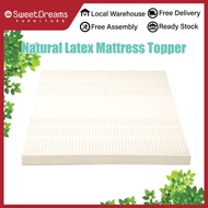 Natural Latex Mattress Topper - Single / Super Single / Queen / King