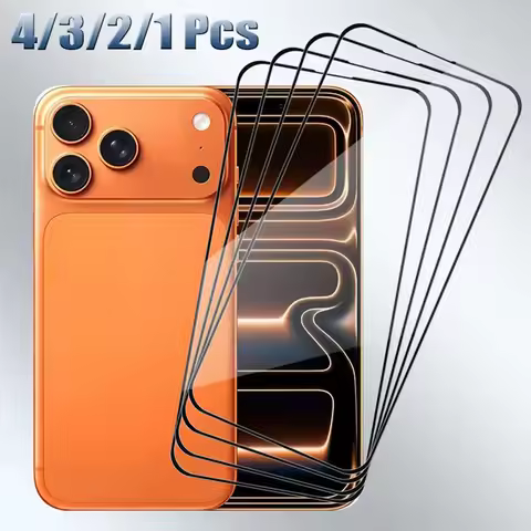 9D Full Cover Tempered Glass For iPhone 18 17 Pro Max HD Clear Screen Protector For iPhone Air/17 Pr