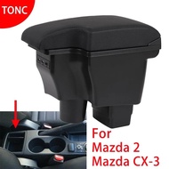 Car armrest For Mazda CX-3 Interior dedicated Retrofit parts For Mazda 2 skyactiv version cx3 armres