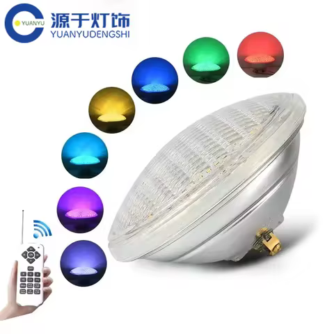 Pool Headlights 18W 36W 54W Par56 LED 12Vac RGB Focos LED Para Piscinas Warm White Cold White