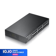 Zyxel GS1100-24E 24 Port Unmanaged Desktop Gigabit Switch