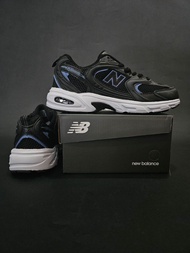 NhuShoes Sepatu Terlaris Sneakers NB Pria 530 Black Blue Sepatu Lari Sepatu Voli Sepatu Termurah Kua